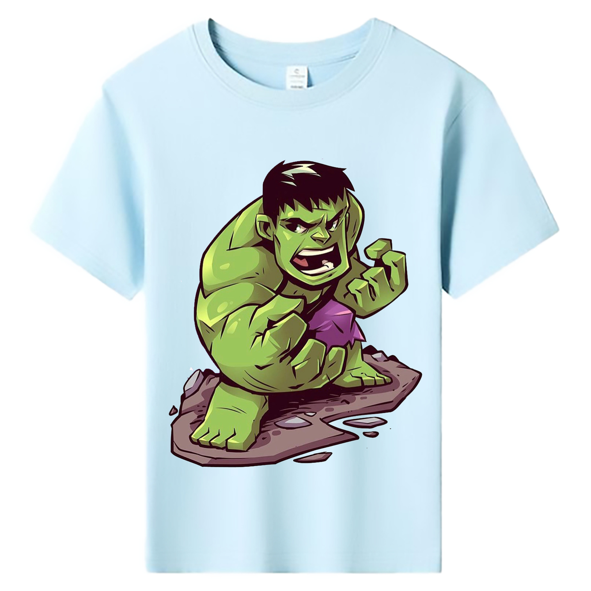 （画像用） アベンジャーズ The Avengers 綿100％キッズTシャツ（フロントプリント）